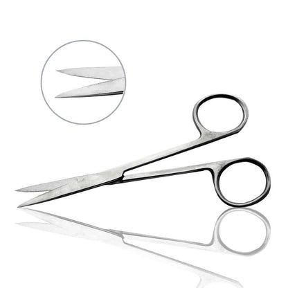 Iris Scissor, Straight 4.5" (4 options)