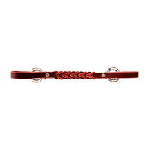 AJ Tack Latigo Braided Curb