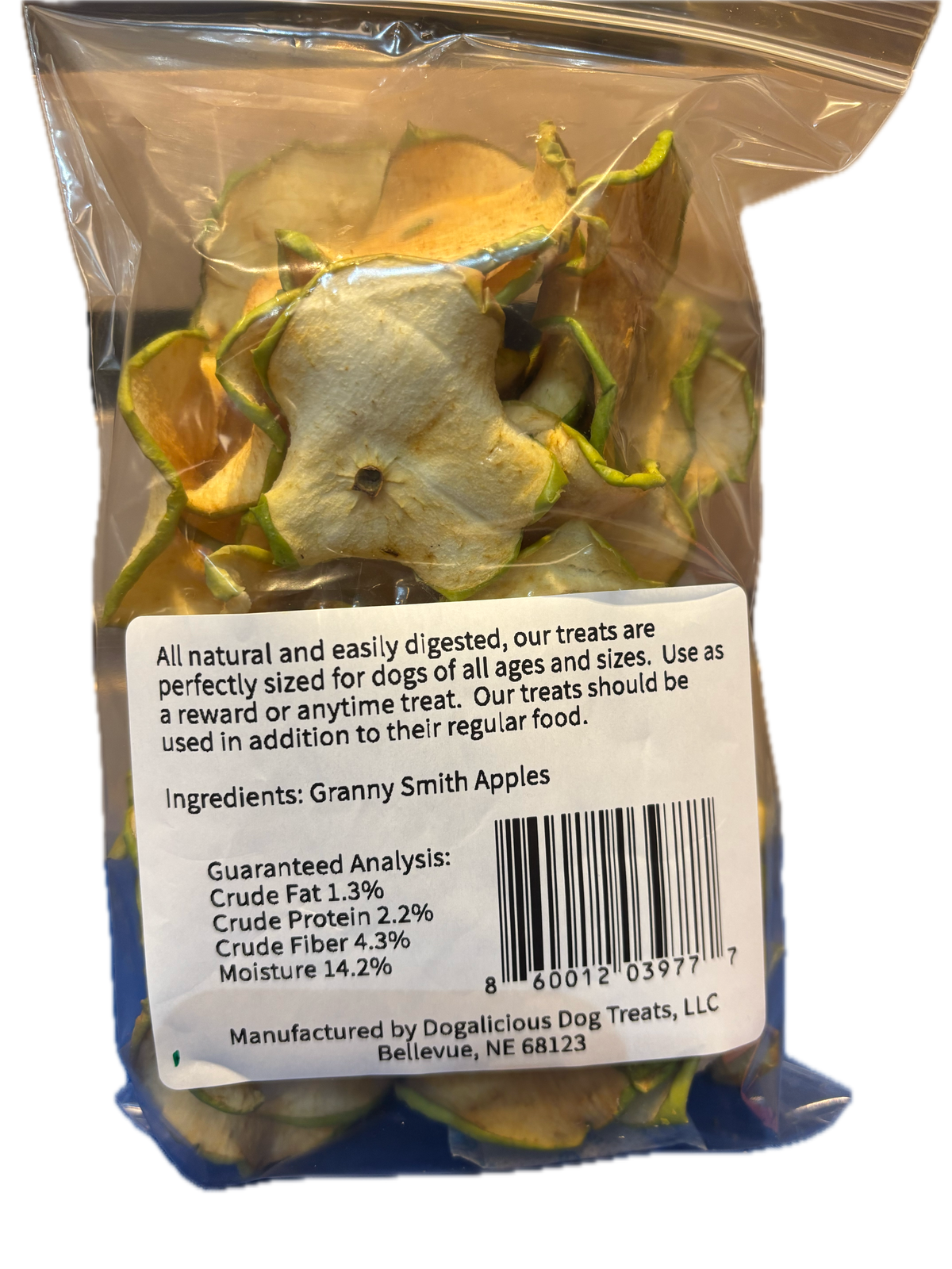 Dog Chips- Apple Chips - Large Bag
