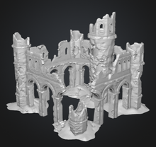 Atlantean Castle Ruins - STL - Digital product