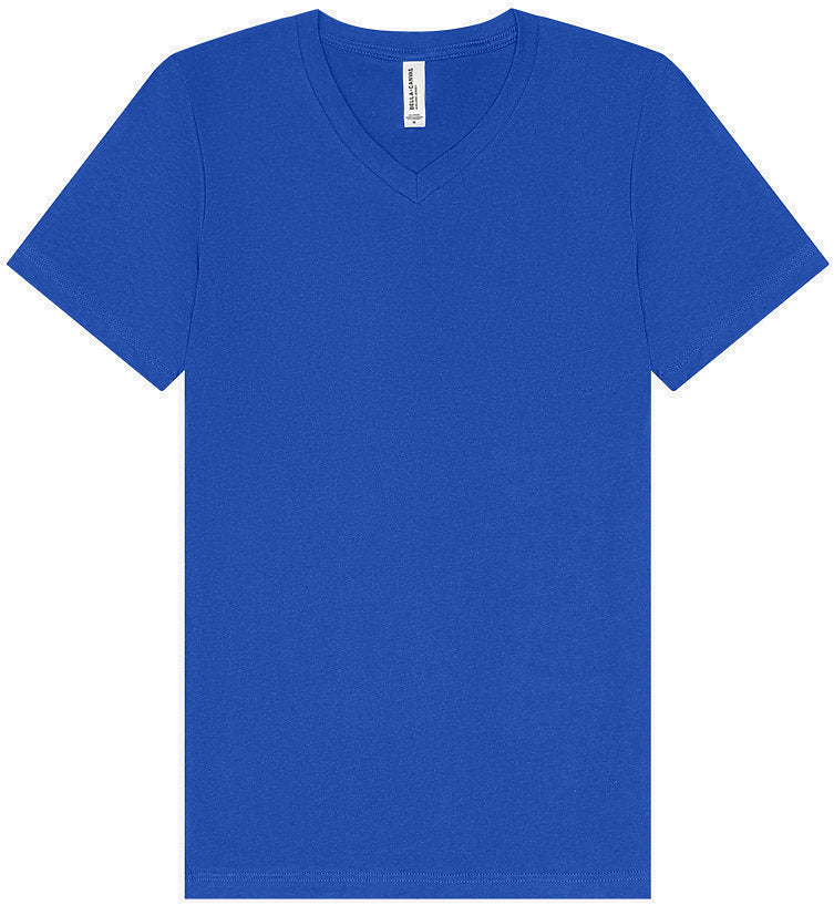 Custom Unisex V-Neck Jersey T-Shirt