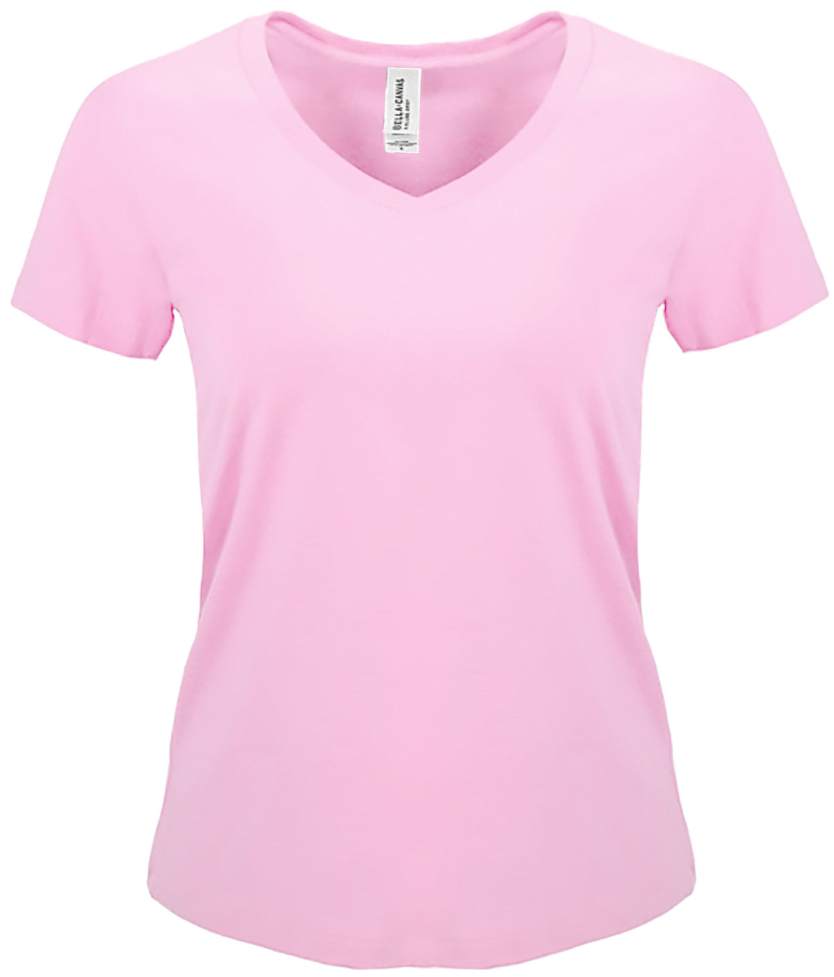 Custom Women's Relaxed Jersey V-Neck T-Shirt
