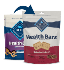 Blue Buffalo Blue Health Bar Crunchy Dog Biscuits Baked with Beef (16oz)