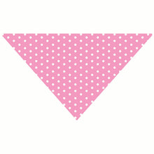 New Pink Polka Dot Dog Bandana