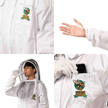 Swarm Commander® Regular Cloth Beekeeping Jacket - XS to 5XL