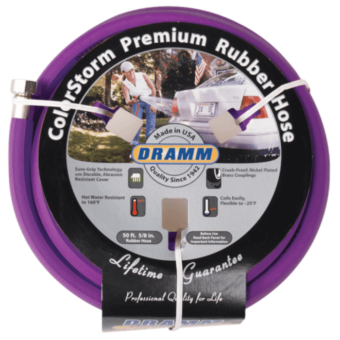 Dramm 50 foot Colorstorm Premium Rubber Hose