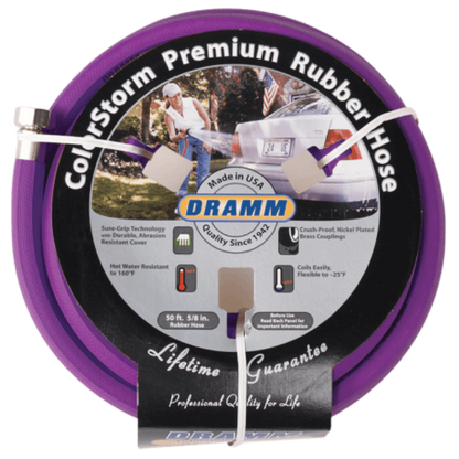 Dramm 50 foot Colorstorm Premium Rubber Hose