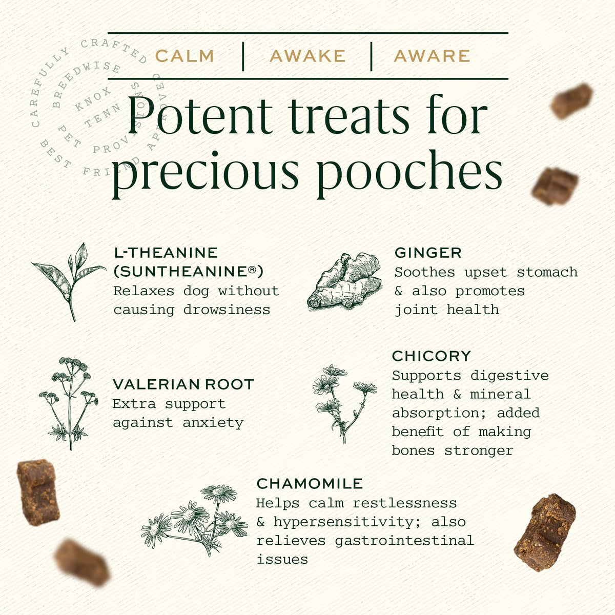 Calming Bites & Carrying Tin