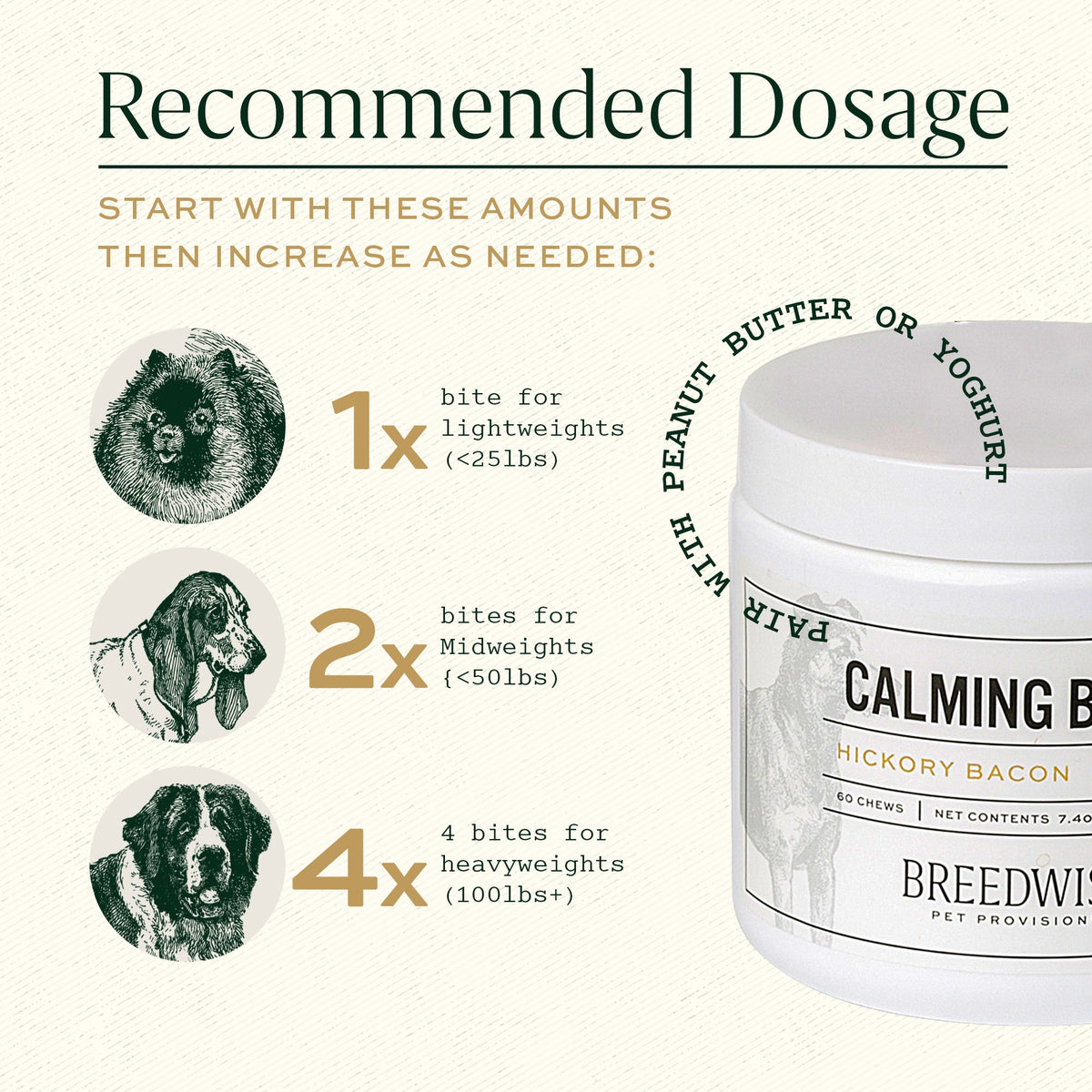 Calming Bites & Carrying Tin