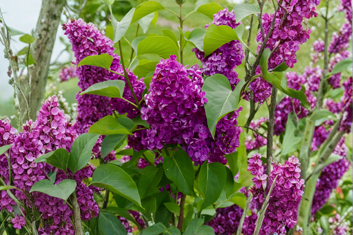 Purple Magic Dwarf Crape Myrtle Live Plant Full Gallon Pot – Lagerstroemia indica