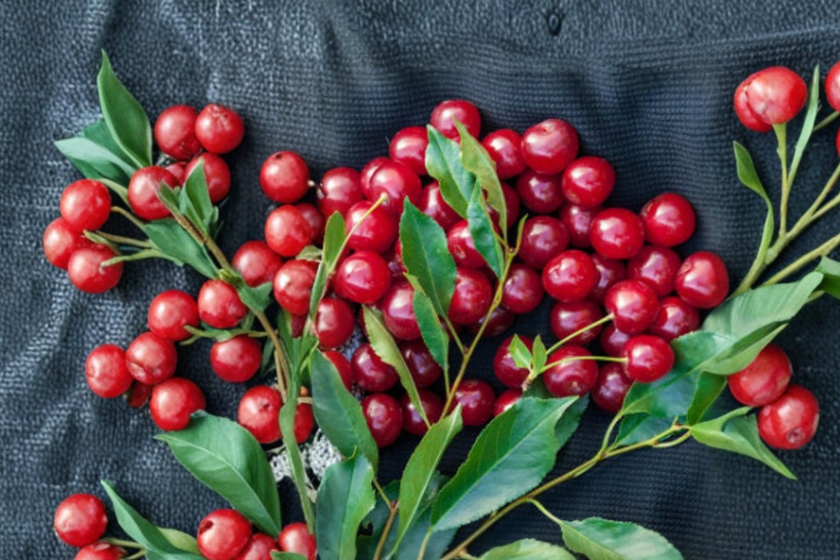 Stella Cherry Seeds 6 Pack - Dwarf Prunus avium Fruit Tree for Indoor Outdoor Growing, Red Cherry Garden Plant