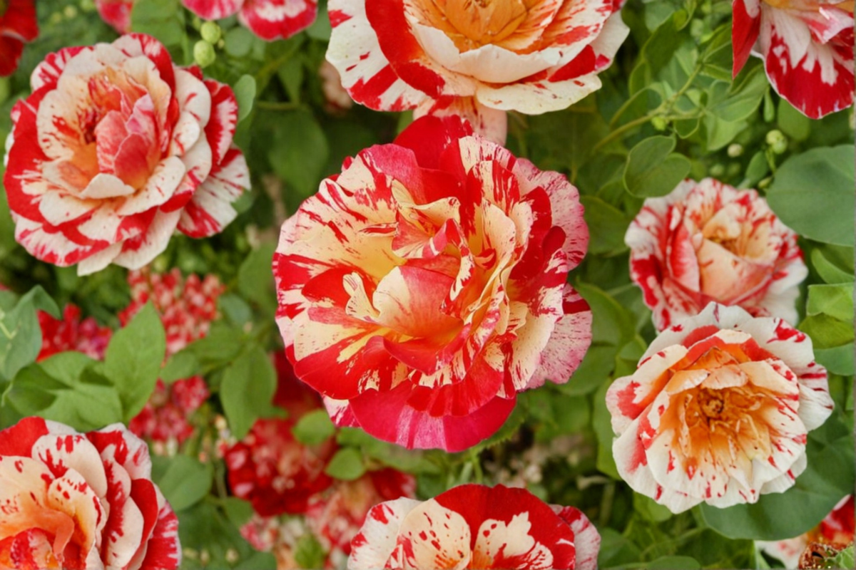 Rare English Candy Rose Seeds – 20 Pink Fragrant Flower Seeds for Outdoor Garden Planting, Rosa spp.