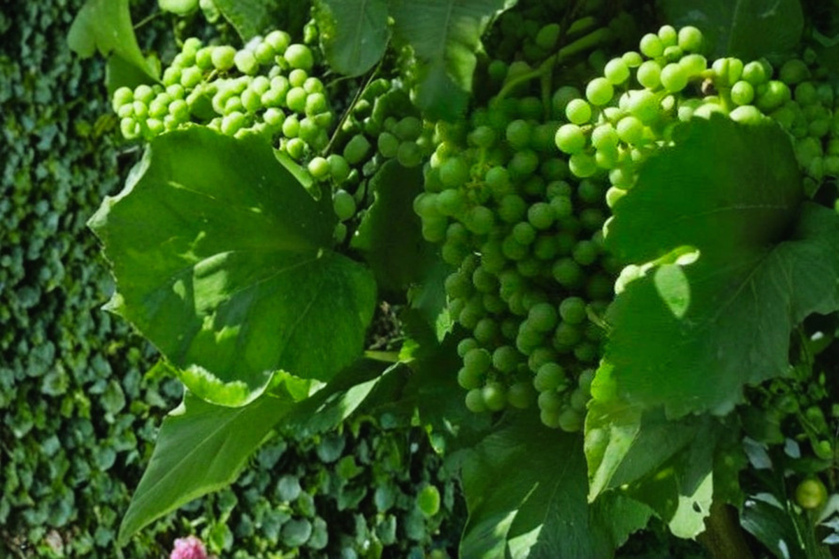 Muscat White Grape Vine 4-6 ft Live Plant – Vitis vinifera Fruit Vine for Home Vineyard Garden Trellis Outdoor Growing