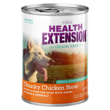 Health Extension Chicken Stew Grain Free Dog Food Can (12.5oz)