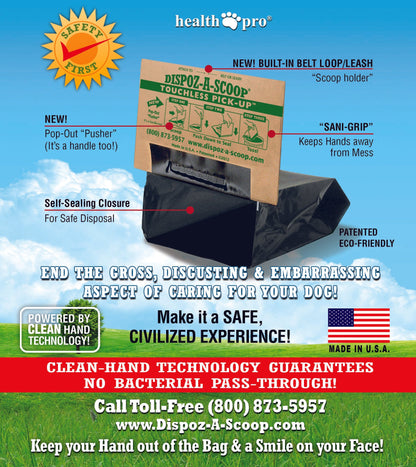 Dispoz-A-Scoop® 500-Pack System