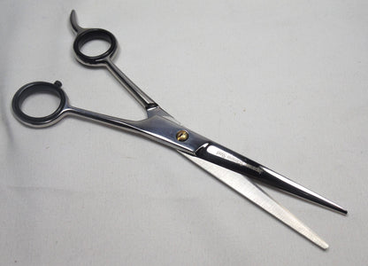 Left handed barber scissor 7"
