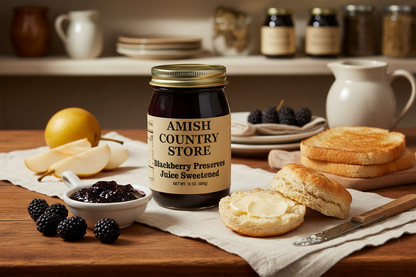 Juice-Sweetened Blackberry Preserves | 16 oz