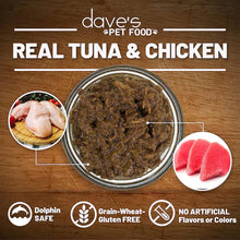 Dave's Naturally Healthy Grain Free Tuna & Chicken Dinner in Gravy Wet Cat Food (5.5oz)