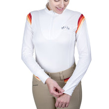 Equine Couture Gradient Long Sleeve Show Shirt