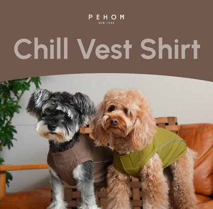 CHILL VEST SHIRT - BLUE