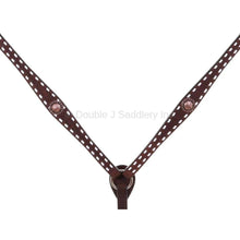White Buckstitch Breast Collar