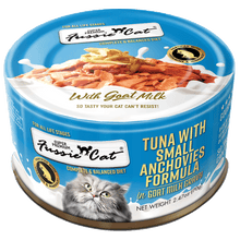 Fussie Cat Tuna with Small Anchovies Formula in Goat Milk Gravy (2.47oz)