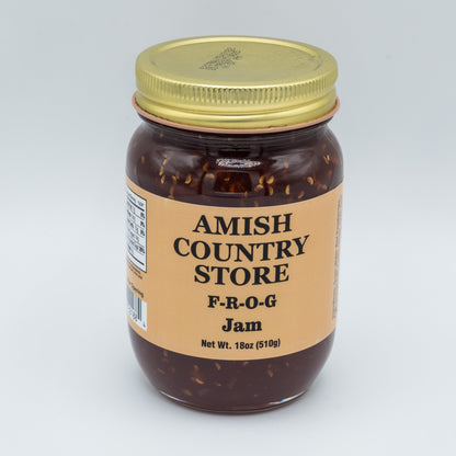 F.R.O.G. Jam | Fig, Raspberry, Orange & Ginger | 18 oz