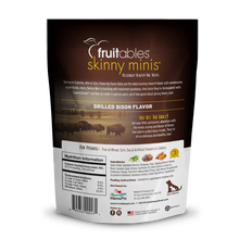 Fruitables Skinny Minis Grilled Bison Dog Treats (5oz)
