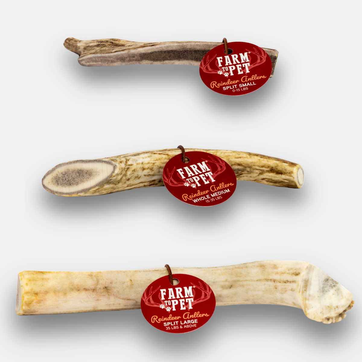 Organic reindeer antler dog chews for aggressive chewers, wild-gathered, durable, and nutrient-rich