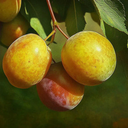 5 Grenade Pluot Scion Wood Cuttings – Fresh Grafting Wood from Rare Plum-Apricot Hybrid – Heirloom Variety for Fruit Trees