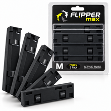 Flipper MAX ABS Replacement Blades Straight Edge 5 Pack - Acrylic Tanks