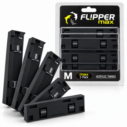 Flipper MAX ABS Replacement Blades Straight Edge 5 Pack - Acrylic Tanks