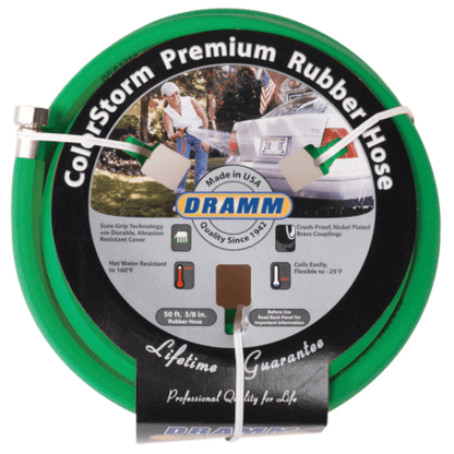 Dramm 50 foot Colorstorm Premium Rubber Hose