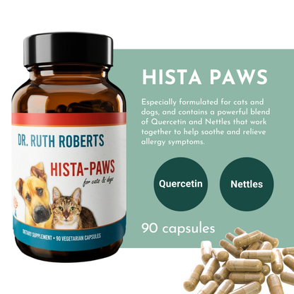 Hista Paws with Quercetin for Dogs and Cats