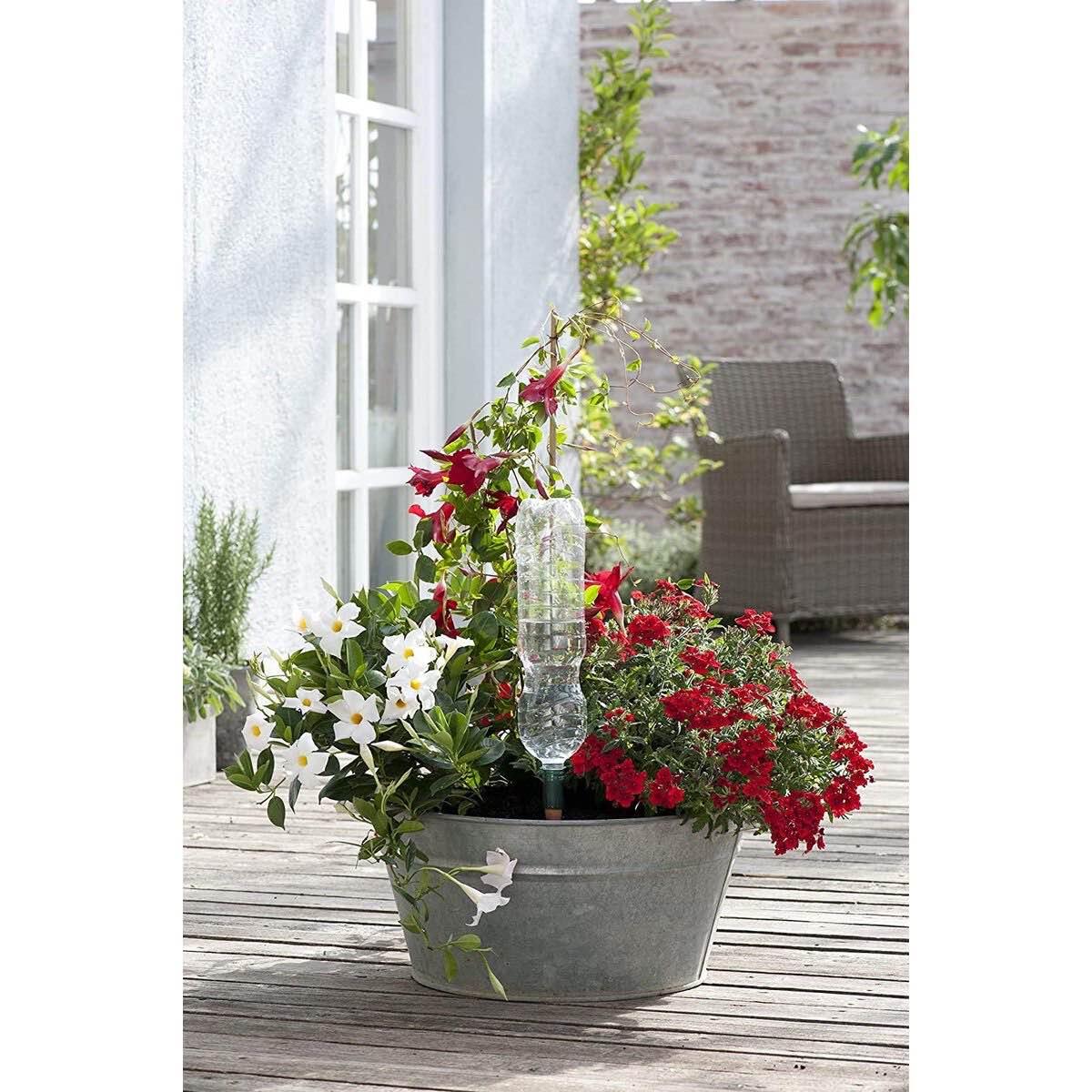 Blumat Bottle Adapter XL Plant Watering Stakes for Large Plants - 4 Pack XL