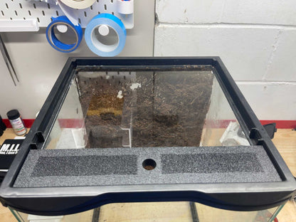Custom Replacement Top for 36"Zoomed Terrariums – Humidity Retaining with Fly-Proof Ventilation