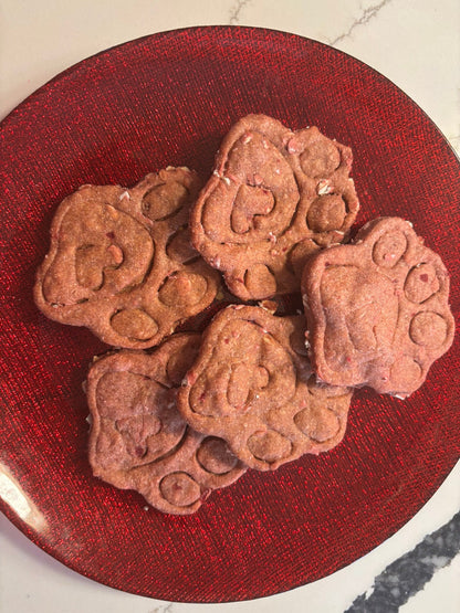 Crunchy Beetalicious Paws | Organic Beet Dog Treats
