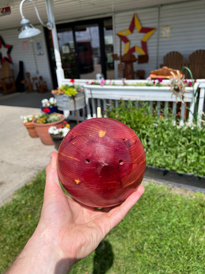 Amish Handmade Solid Red Cedar Acorn Bird Houses