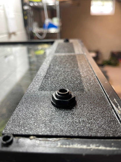 Custom Replacement Top for 24" Exo Terra Terrariums – Humidity Retaining with Fly-Proof Ventilation