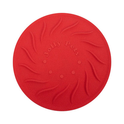Jolly Pets Jolly Tuff Flyer, Red (8.5in)