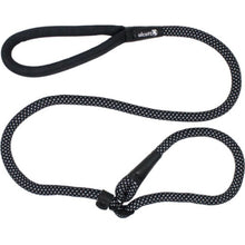 Alcott Slip Rope Leash Black (5ft x 3/4")