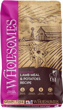 Wholesomes Grain Free Lamb Meal & Potatoes Dry Dog Food (35lb)