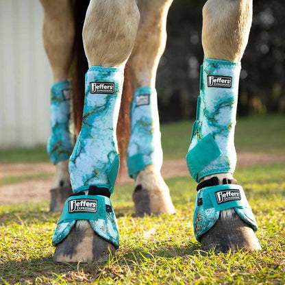 Jeffers Expression No-Turn Bell Boots for Horses, Pair