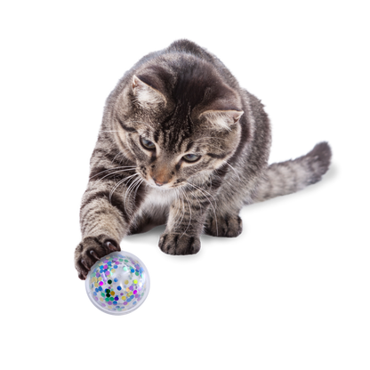 Kong Cat Active Confetti Ball