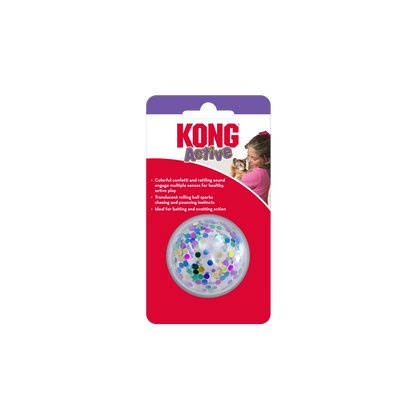 Kong Cat Active Confetti Ball