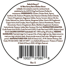 Stella & Chewy’s Lil Bites Stew Chicken Dog Food (2.7oz)