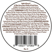 Stella & Chewy’s Lil Bites Stew Chicken & Duck Dog Food (2.7oz)