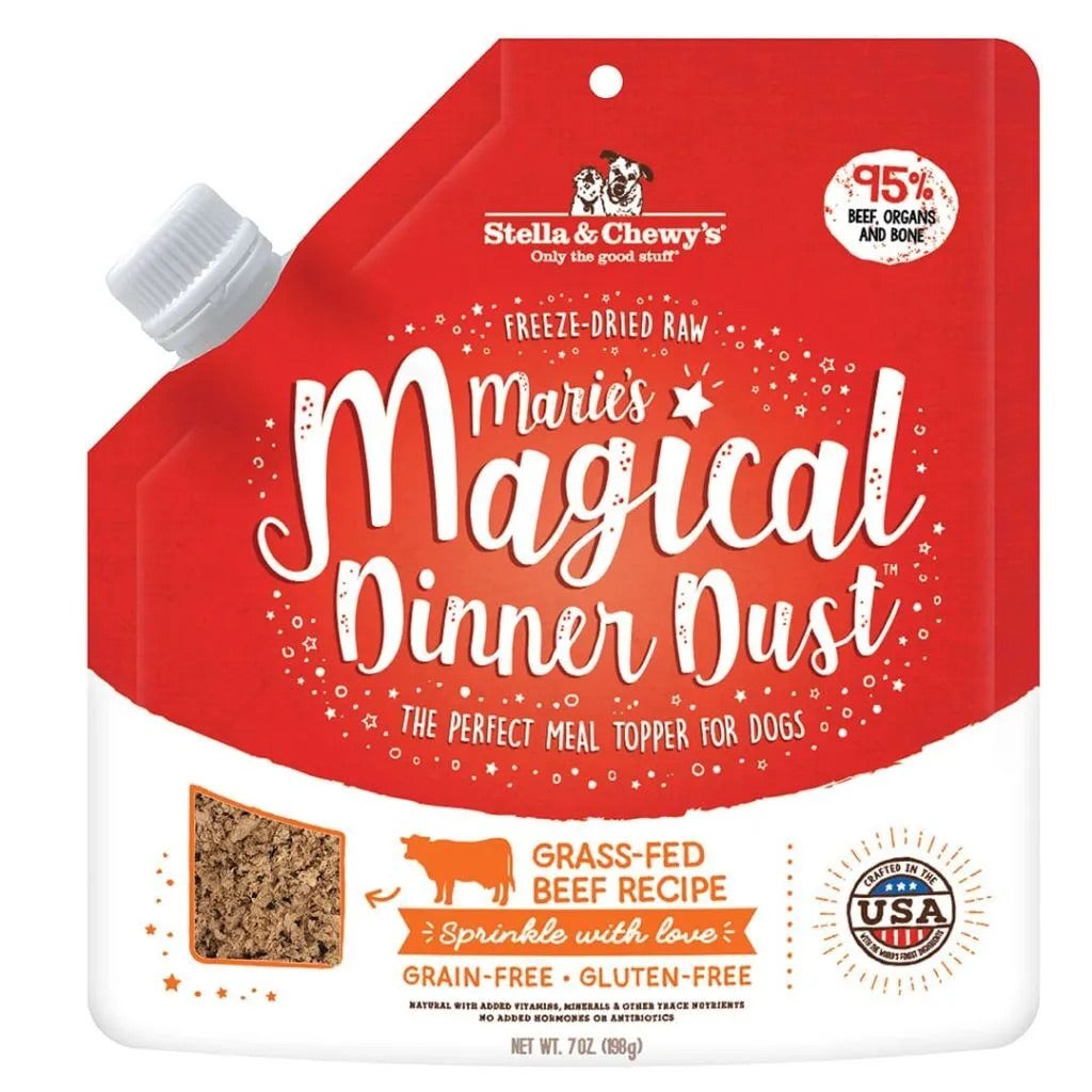 Stella & Chewy's Freeze Dried Magical Dinner Dust Beef Dog Food (7oz)