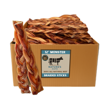 12" MONSTER Braided Bully Sticks