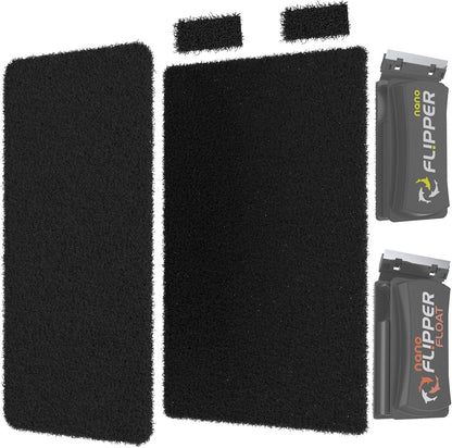 Flipper Nano Universal Maintenance Kit with handle and internal scrubber pads for aquarium cleaner maintenance